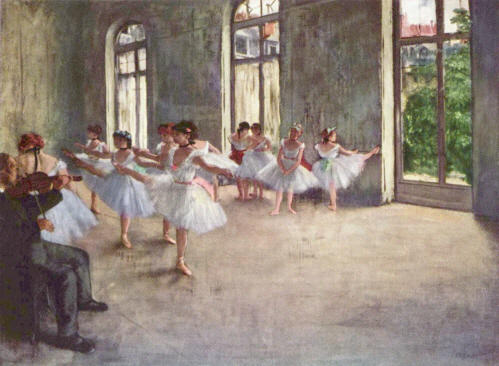 Ballet Test by Edgar Degas