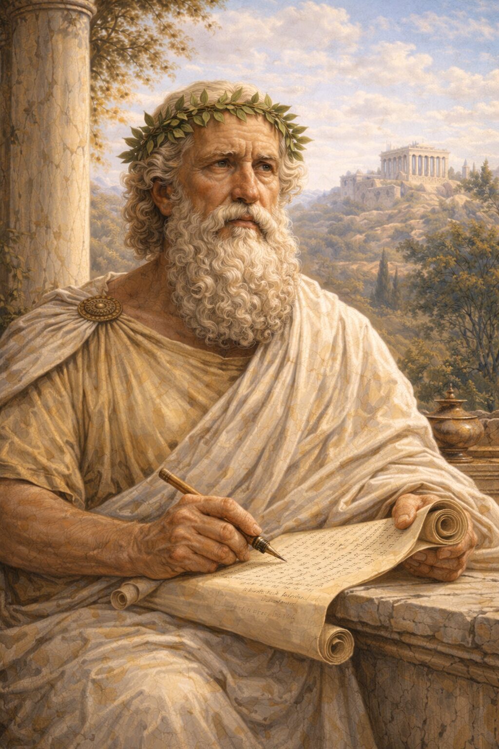 Portrait of Aristophanes