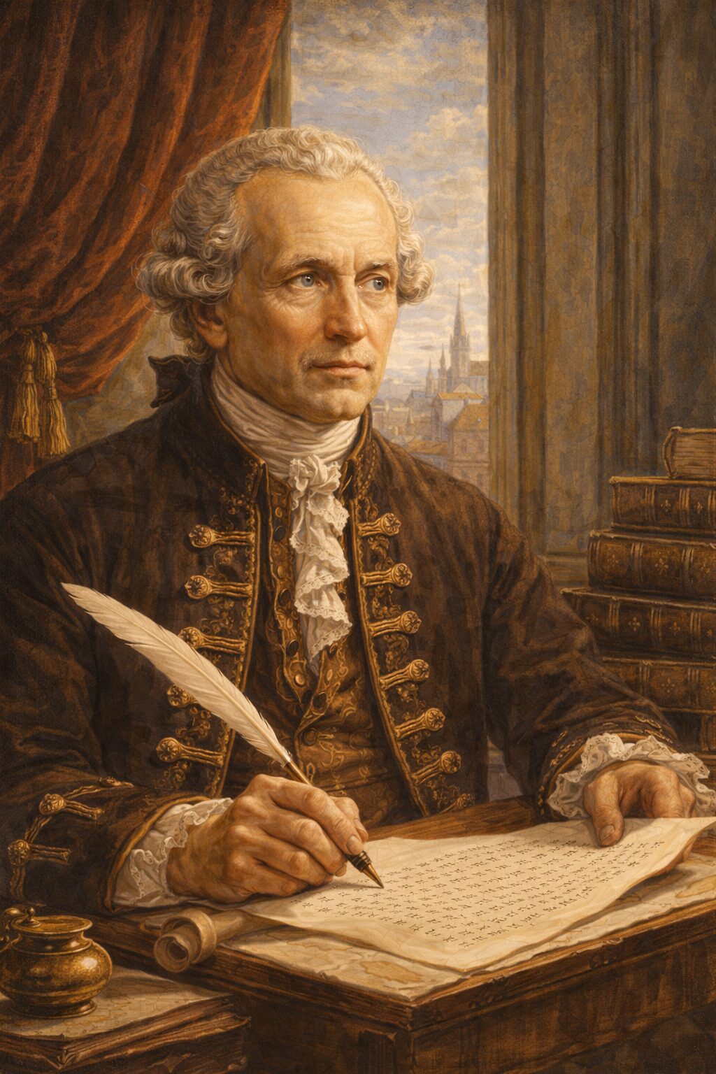 Portrait of Kant, Immanuel