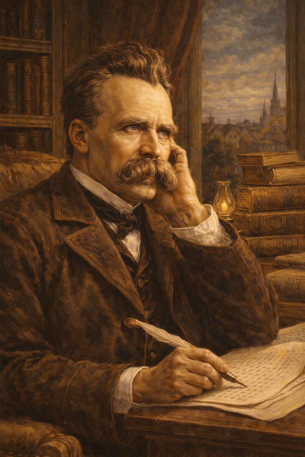 Portrait of Nietzshe, Friedrich