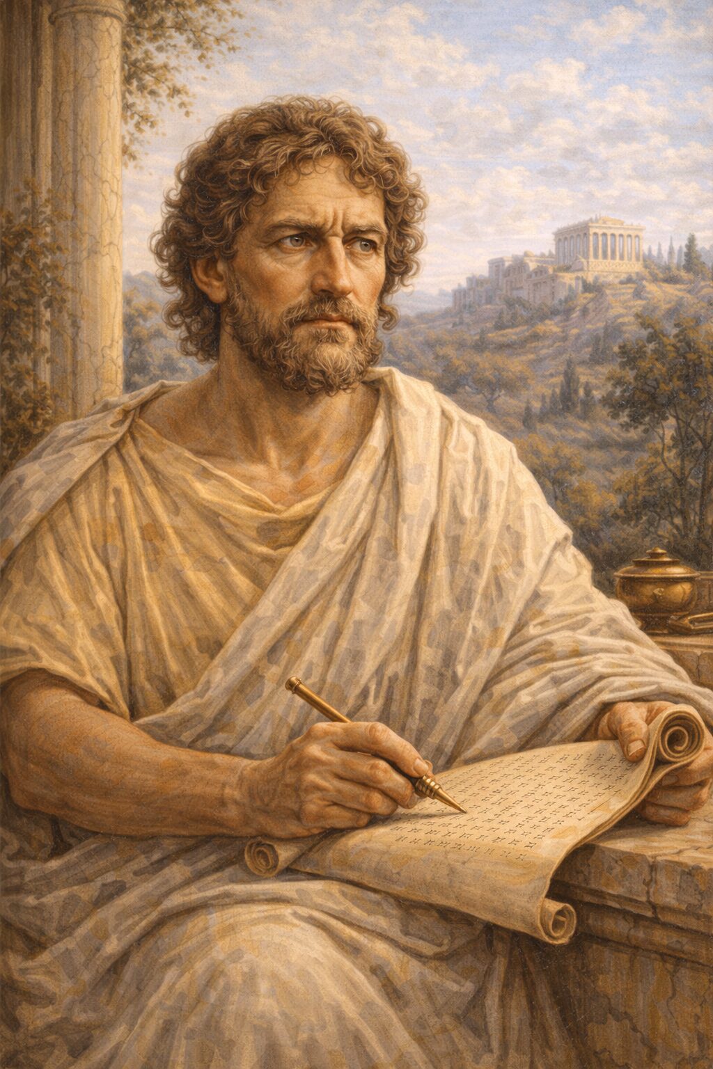 Portrait of Lucretius